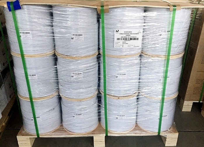 19VATC 75 Ohm Coaxial Cable Double Shielth For Antenna CATV Signal OEM Manufacture