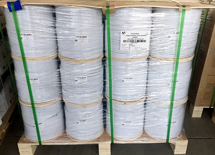 19VATC 75 Ohm Coaxial Cable Double Shielth For Antenna CATV Signal OEM Manufacture